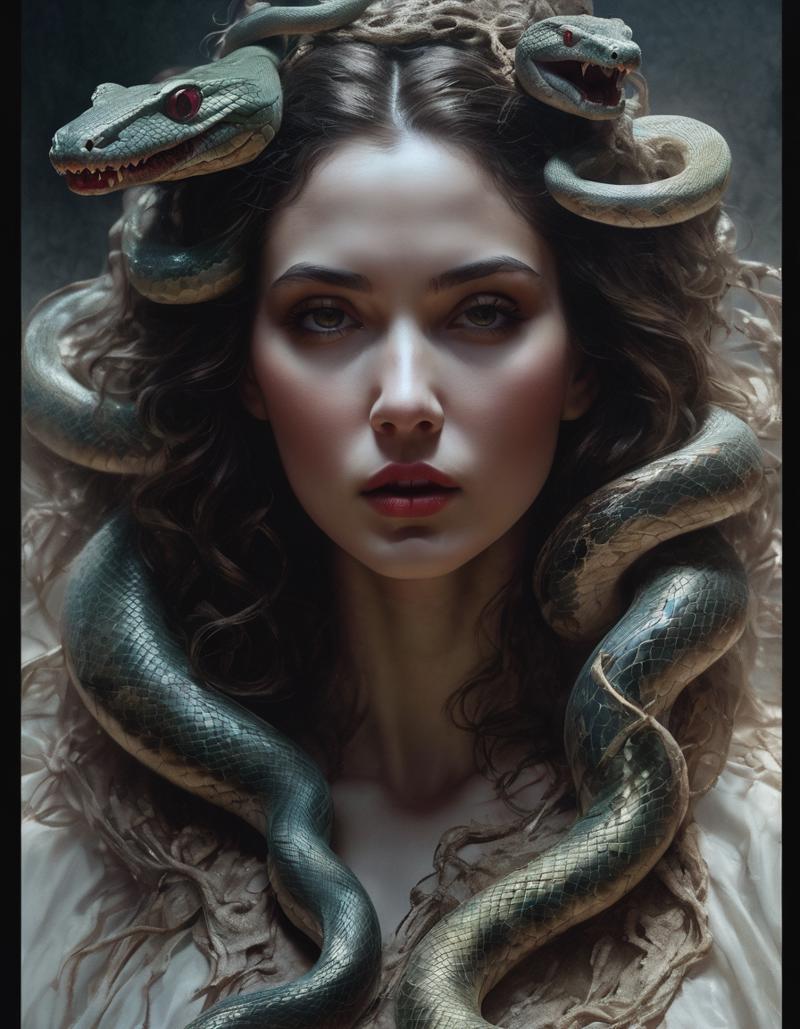 4256291441-985333247-(photo) poster horror movie dark and creepy  , (The Gorgon, with snakes for hair, turns those who gaze upon her to stone..) ,.png